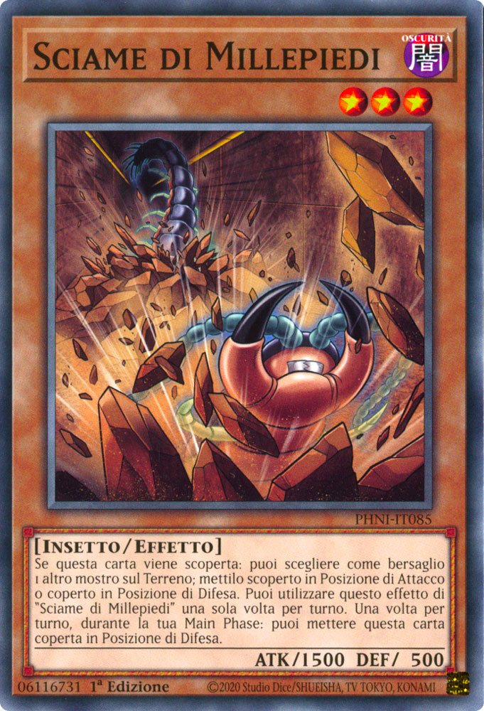 PHNI-IT085 Sciame di Millepiedi Comune 1a Edizione (IT) -NEAR MINT-