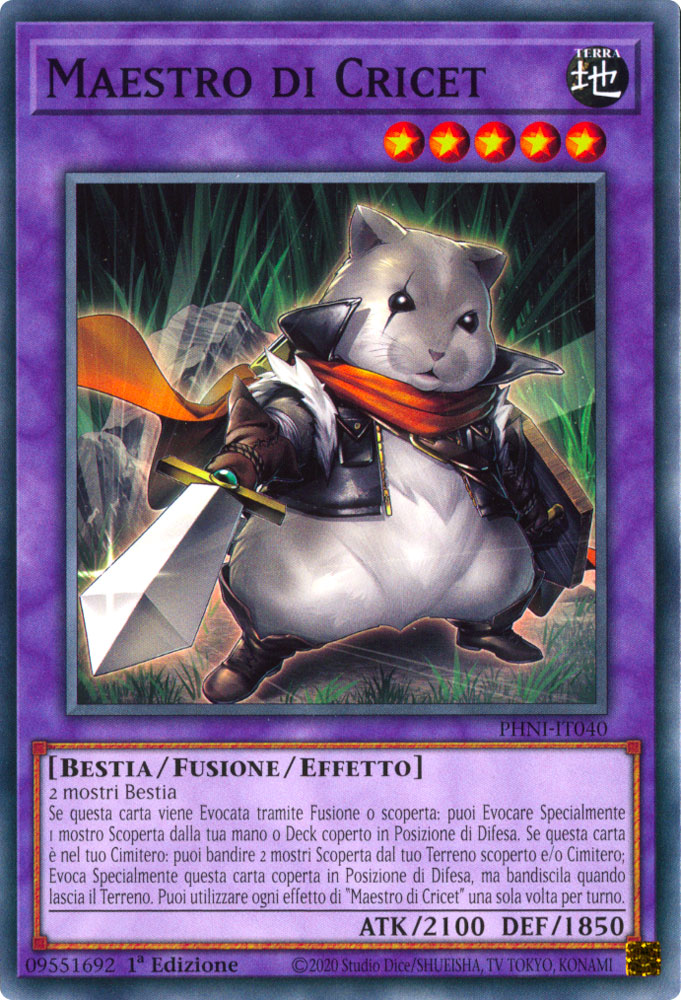 PHNI-IT040 Maestro di Cricet Comune 1a Edizione (IT) -NEAR MINT-