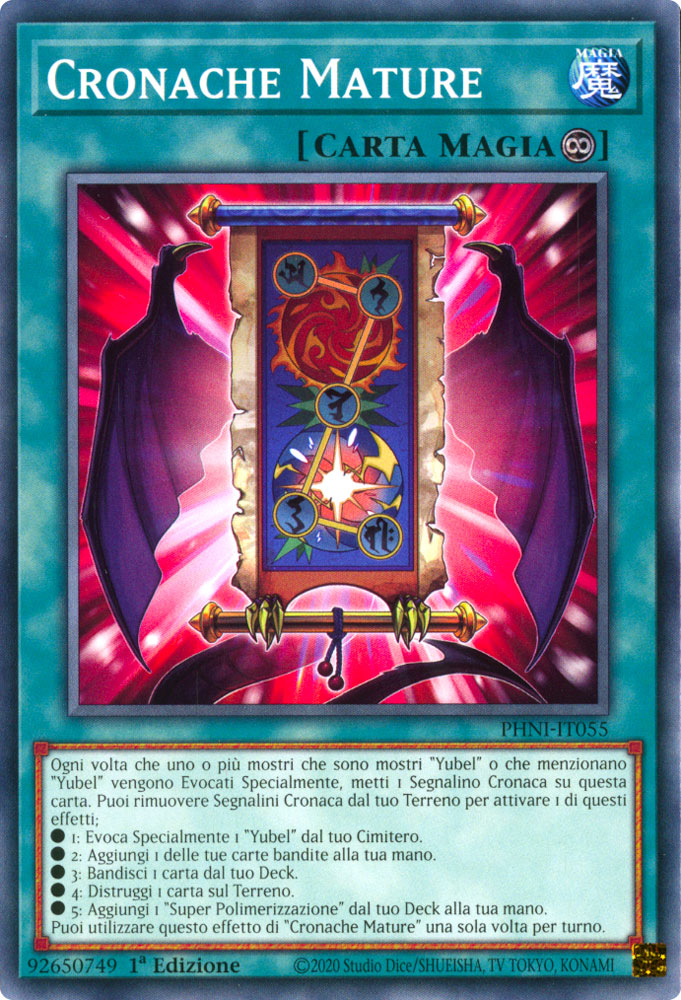 PHNI-IT055 Cronache Mature Comune 1a Edizione (IT) -NEAR MINT-