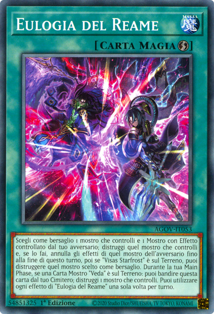 AGOV-IT053 Eulogia del Reame Comune 1a Edizione (IT) -NEAR MINT-