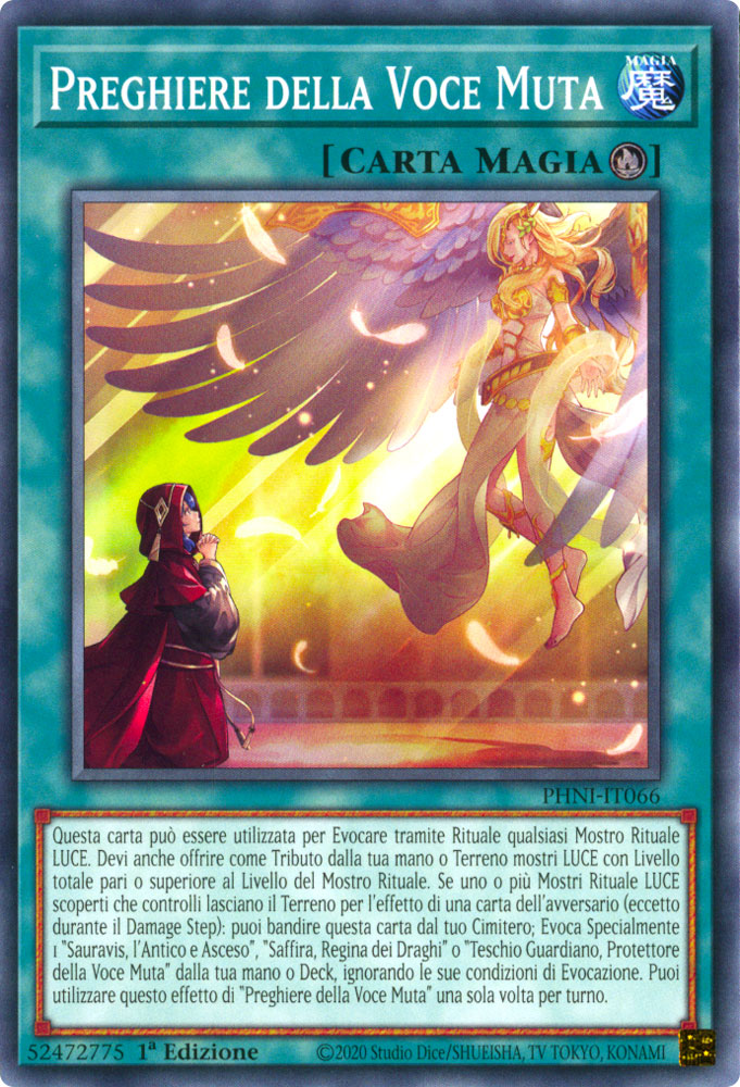 PHNI-IT066 Preghiere della Voce Muta Comune 1a Edizione (IT) -NEAR MINT-