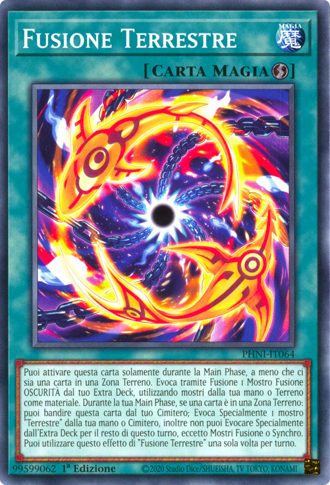 PHNI-IT064 Fusione Terrestre Comune 1a Edizione (IT) -NEAR MINT-