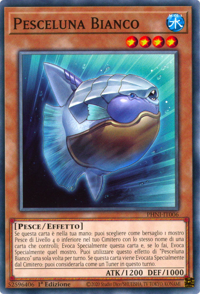 PHNI-IT006 Pesceluna Bianco Comune 1a Edizione (IT) -NEAR MINT-