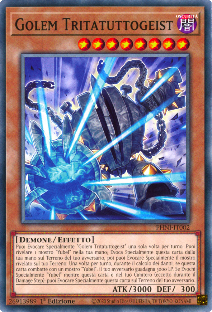 PHNI-IT002 Golem Tritatuttogeist Comune 1a Edizione (IT) -NEAR MINT-