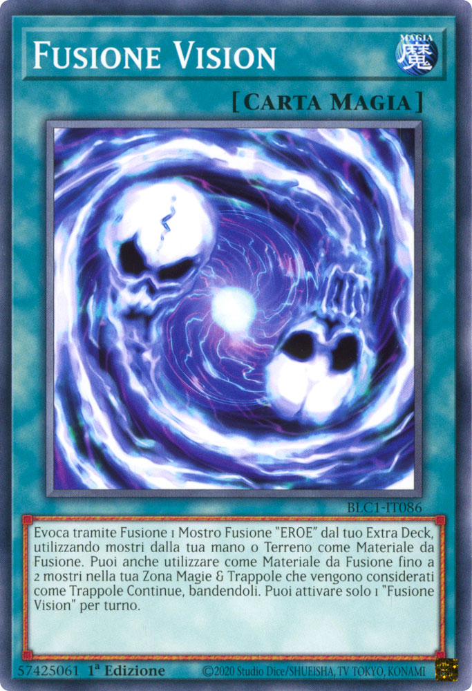 BLC1-IT086 Fusione Vision Comune 1a Edizione (IT) -NEAR MINT-