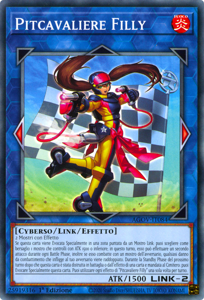 AGOV-IT084 Pitcavaliere Filly Comune 1a Edizione (IT) -NEAR MINT-