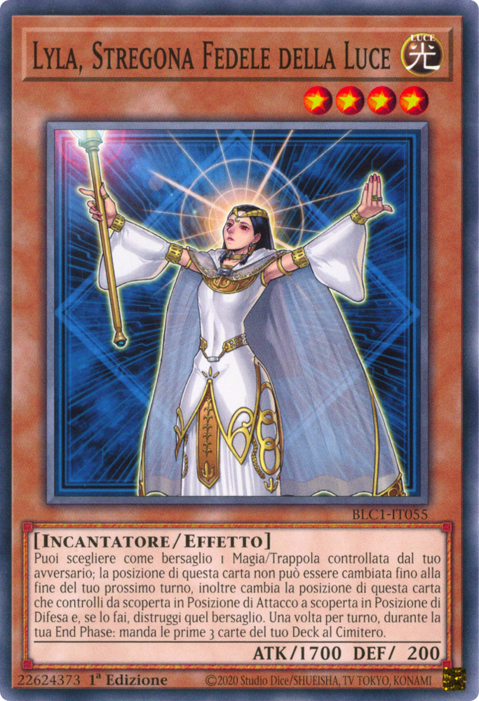 BLC1-IT055 Lyla, Stregona Fedele della Luce Comune 1a Edizione (IT) -NEAR MINT-