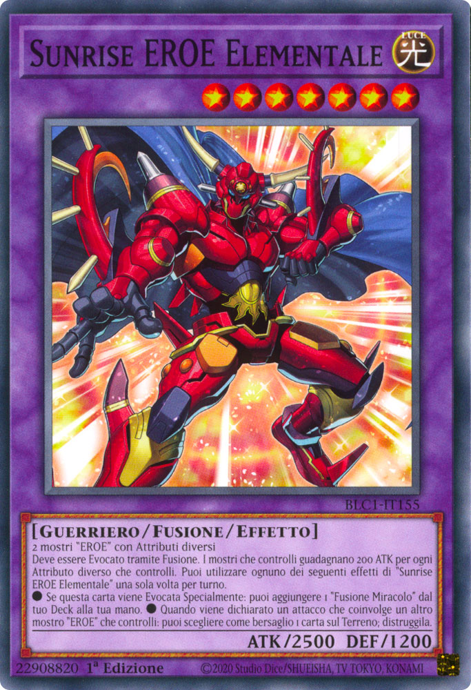 BLC1-IT155 Sunrise EROE Elementale Comune 1a Edizione (IT) -NEAR MINT-
