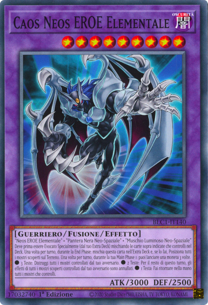 BLC1-IT140 Caos Neos EROE Elementale Comune 1a Edizione (IT) -NEAR MINT-