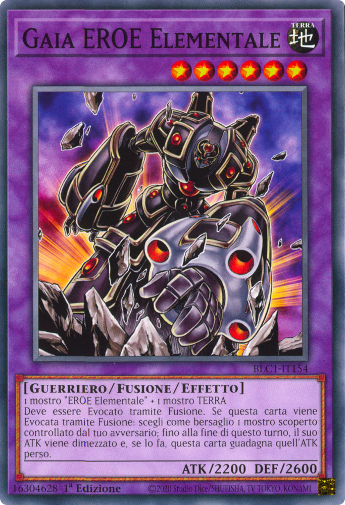 BLC1-IT154 Gaia EROE Elementale Comune 1a Edizione (IT) -NEAR MINT-