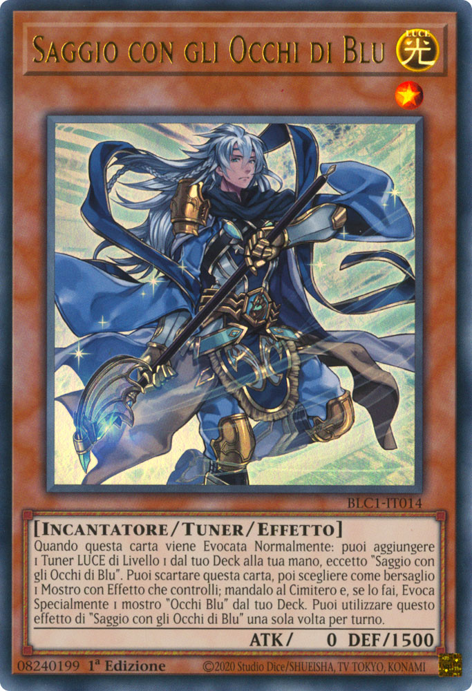 BLC1-IT014 Saggio con gli Occhi di Blu Ultra Rara 1a Edizione (IT) -NEAR MINT-