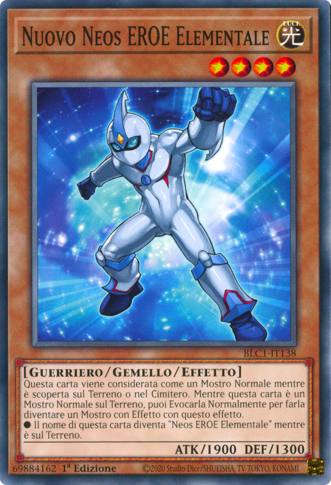 BLC1-IT138 Nuovo Neos EROE Elementale Comune 1a Edizione (IT) -NEAR MINT-