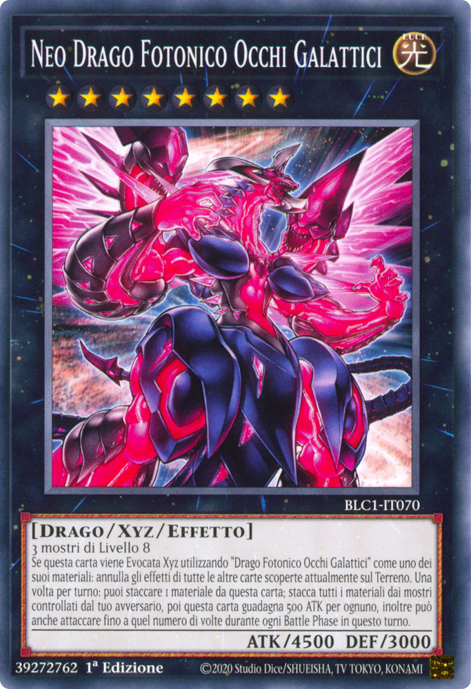 BLC1-IT070 Neo Drago Fotonico Occhi Galattici Comune 1a Edizione (IT) -NEAR MINT-
