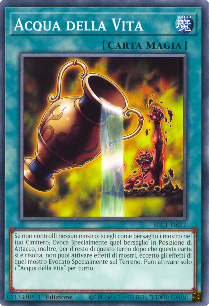 BLC1-IT077 Acqua della Vita Comune 1a Edizione (IT) -NEAR MINT-