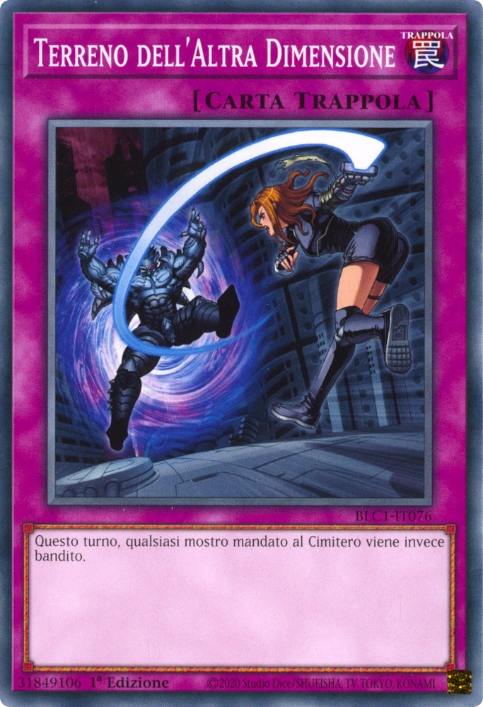 BLC1-IT076 Terreno dell'Altra Dimensione Comune 1a Edizione (IT) -NEAR MINT-