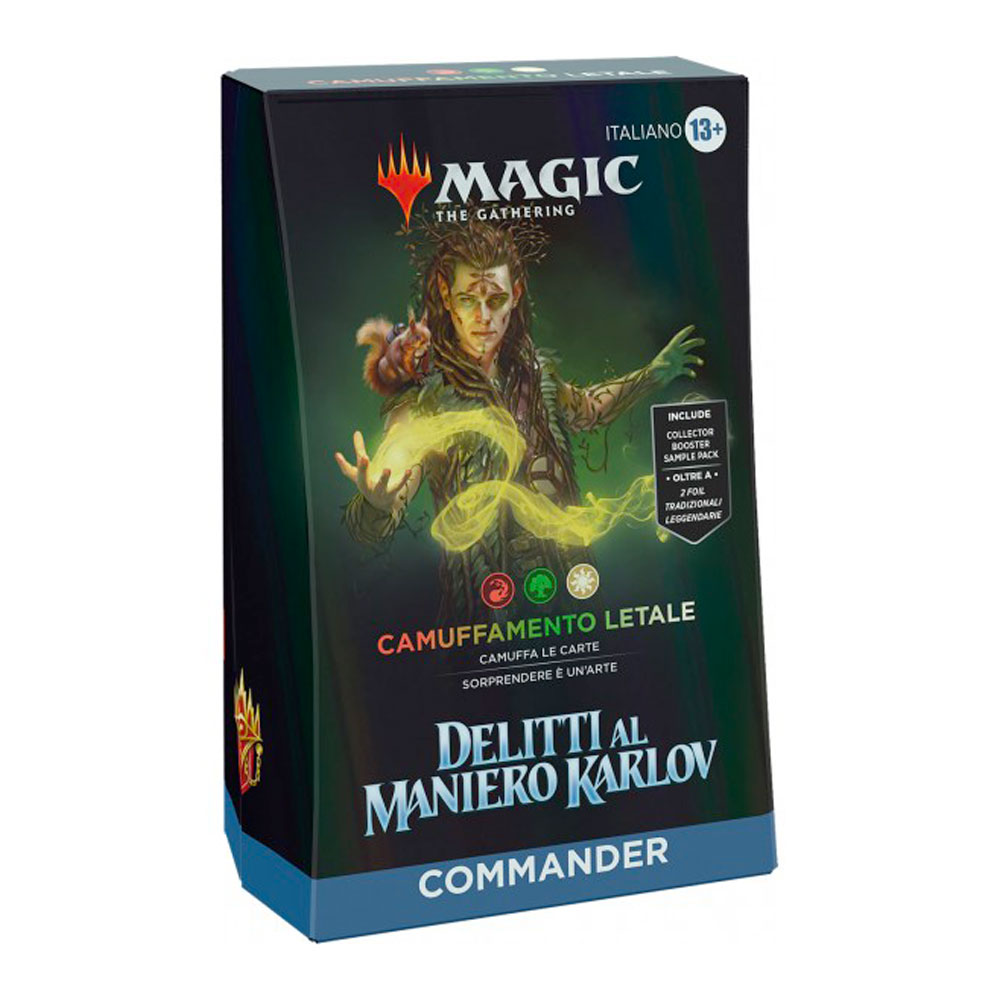 Delitti al Maniero Karlov Commander Deck Camuffamento Letale (IT)