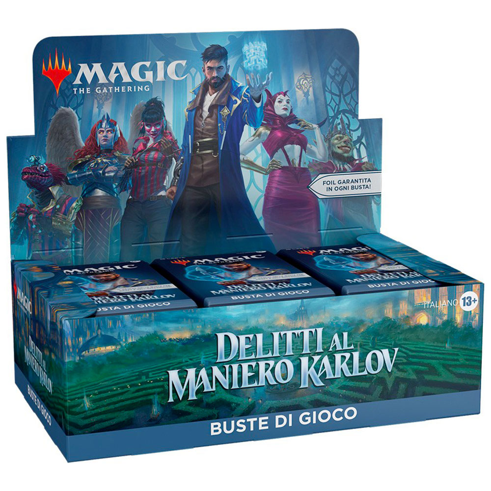 Delitti al Maniero Karlov Buste di Gioco display 36 buste (IT)