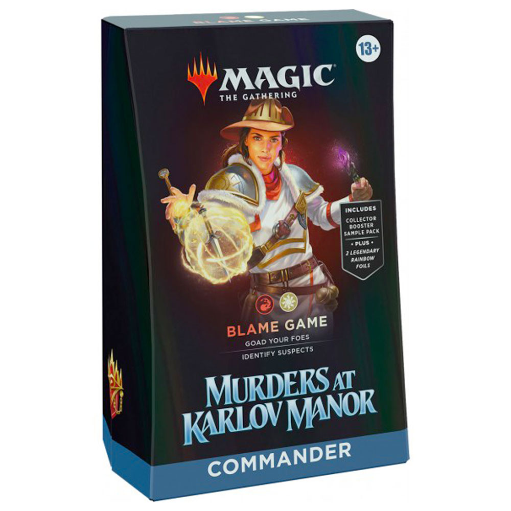 Murders at Karlov Manor Commander Deck Blame Game (EN)