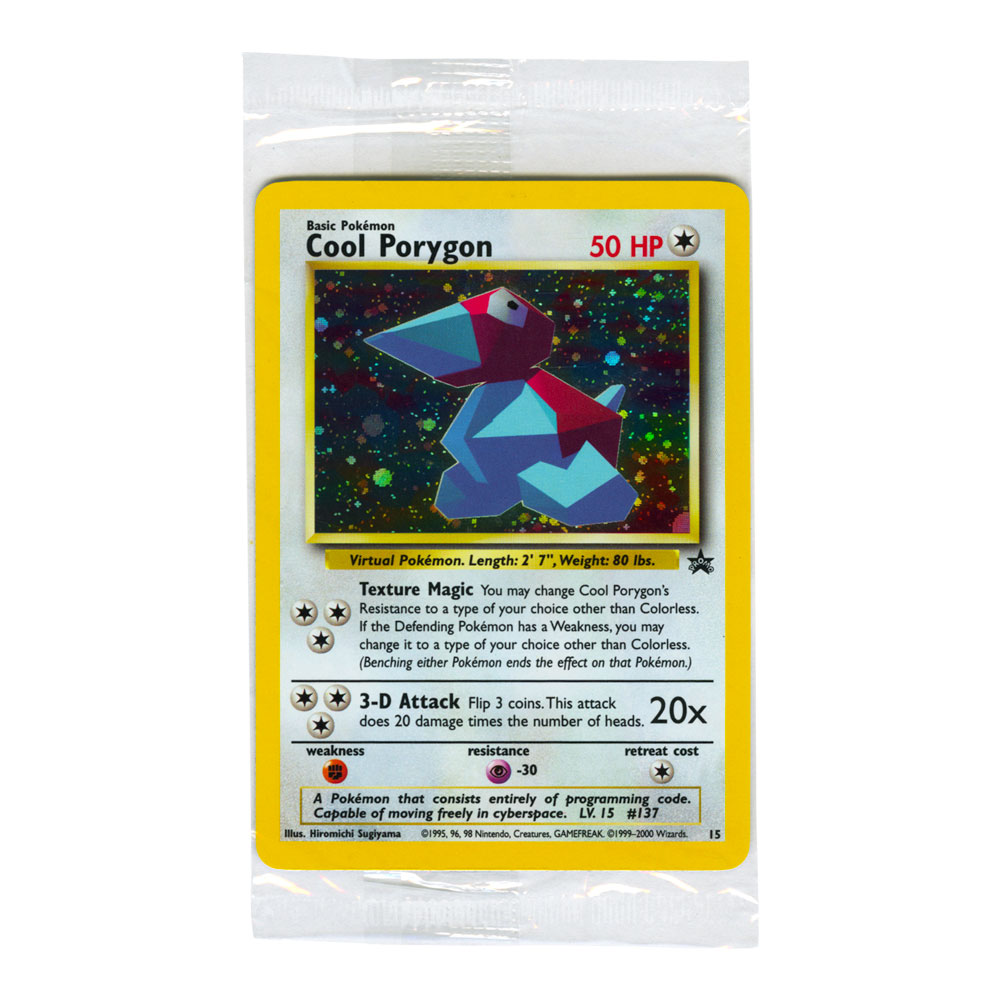 015 Cool Porygon promo foil (sealed) (EN) -NEAR MINT-