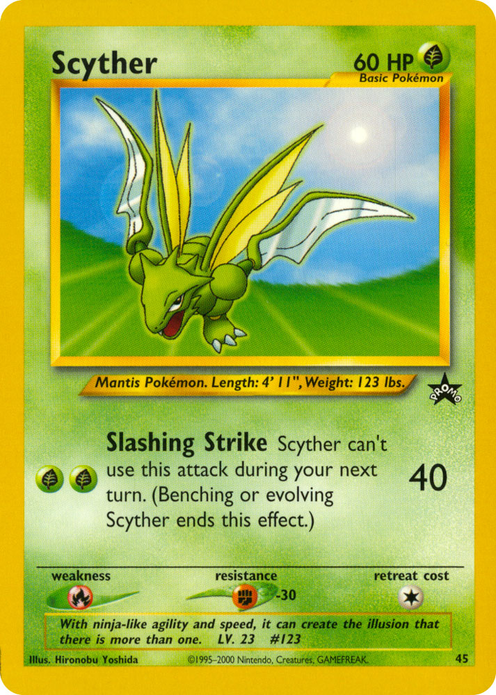 045 Scyther promo (EN) -NEAR MINT-