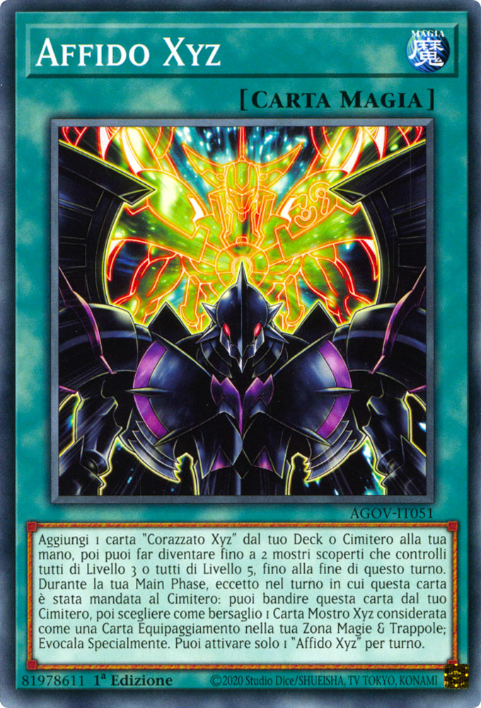 AGOV-IT051 Affido Xyz Comune 1a Edizione (IT) -NEAR MINT-