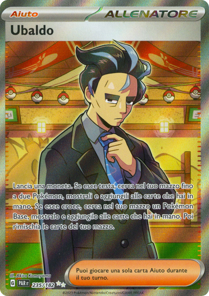 235 / 182 Ubaldo Rara Segreta foil (IT) -NEAR MINT-