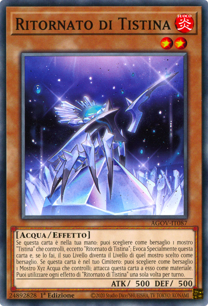 AGOV-IT087 Ritornato di Tistina Comune 1a Edizione (IT) -NEAR MINT-