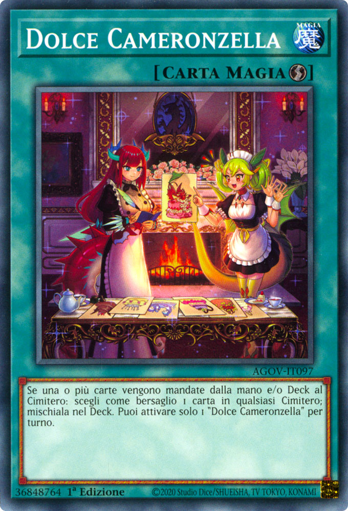 AGOV-IT097 Dolce Cameronzella Comune 1a Edizione (IT) -NEAR MINT-