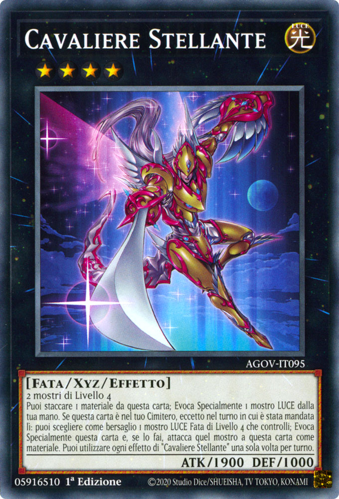 AGOV-IT095 Cavaliere Stellante Comune 1a Edizione (IT) -NEAR MINT-