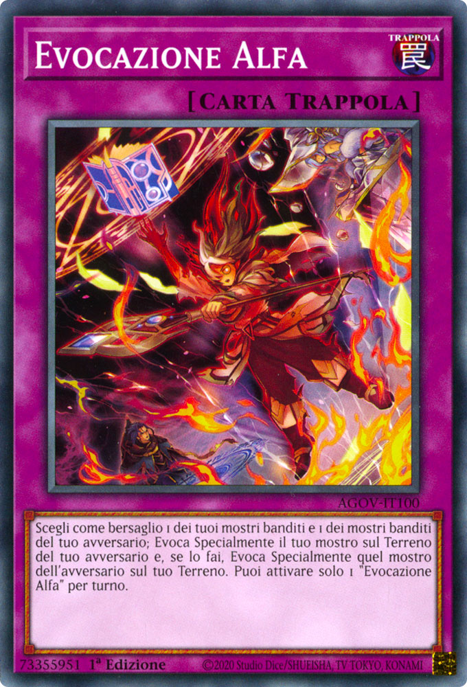 AGOV-IT100 Evocazione Alfa Comune 1a Edizione (IT) -NEAR MINT-