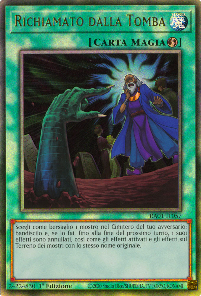 RA01-IT057 Richiamato dalla Tomba Rara Ultimate 1a Edizione (IT) -NEAR MINT-