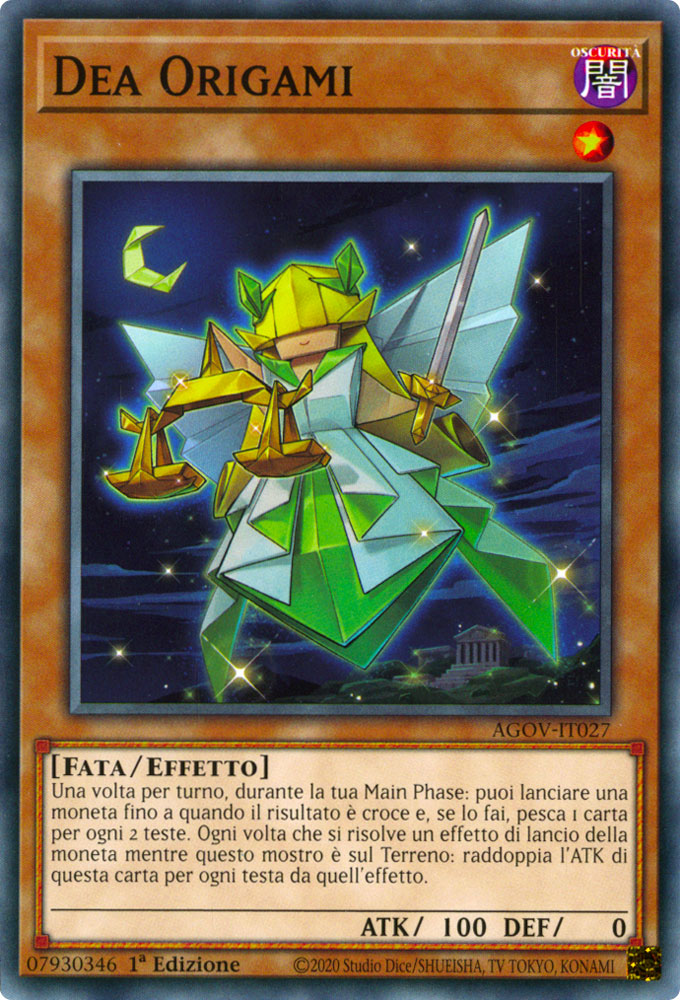 AGOV-IT027 Dea Origami Comune 1a Edizione (IT) -NEAR MINT-