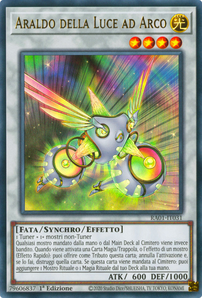 RA01-IT031 Araldo della Luce ad Arco Ultra Rara 1a Edizione (IT) -NEAR MINT-