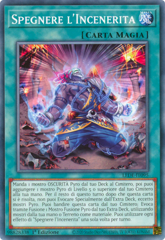 LEDE-IT095 Spegnere l'Incenerita Comune 1a Edizione (IT) -NEAR MINT-