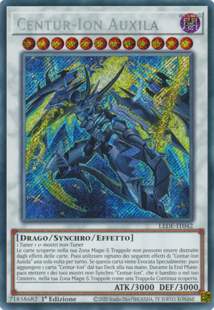 LEDE-IT042 Centur-Ion Auxila Rara Segreta 1a Edizione (IT) -NEAR MINT-
