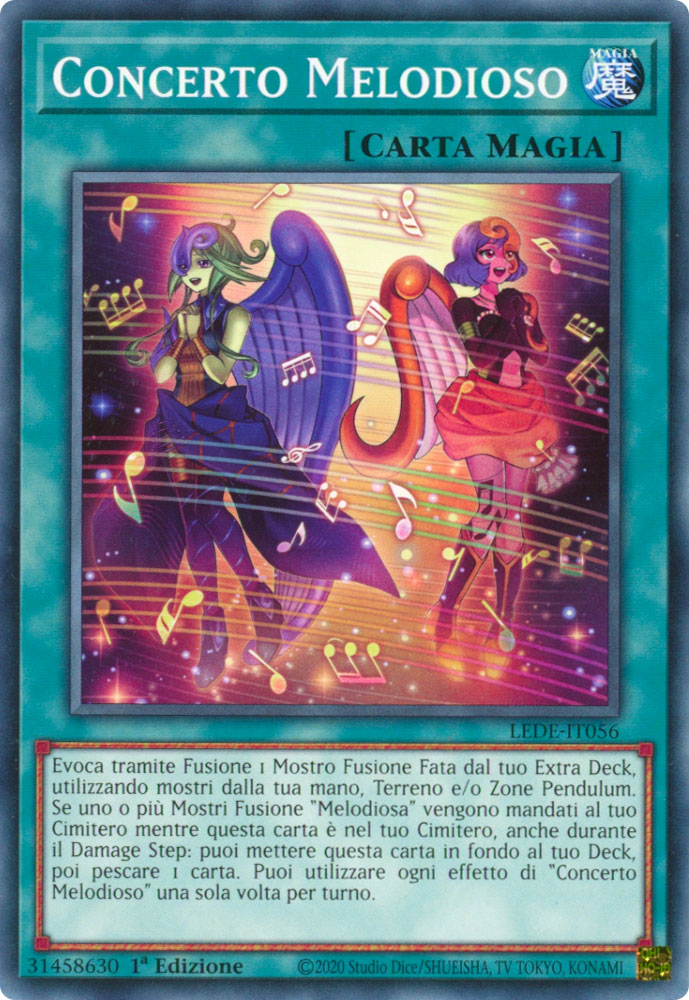 LEDE-IT056 Concerto Melodioso Comune 1a Edizione (IT) -NEAR MINT-