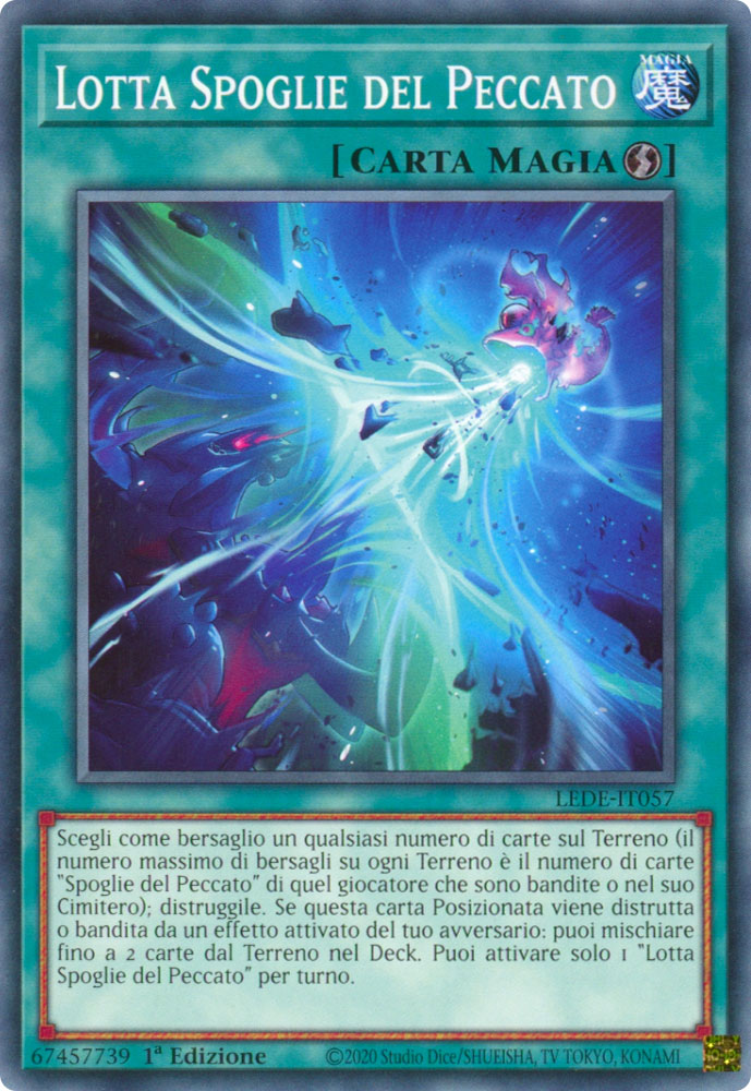 LEDE-IT057 Lotta Spoglie del Peccato Comune 1a Edizione (IT) -NEAR MINT-