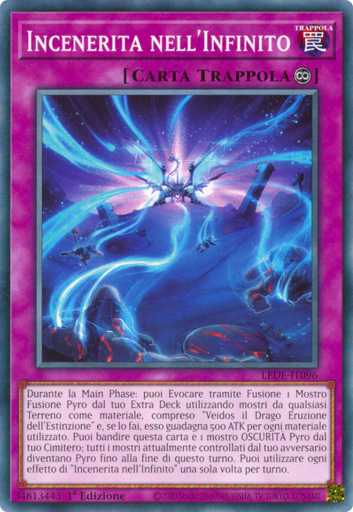 LEDE-IT096 Incenerita nell'Infinito Comune 1a Edizione (IT) -NEAR MINT-