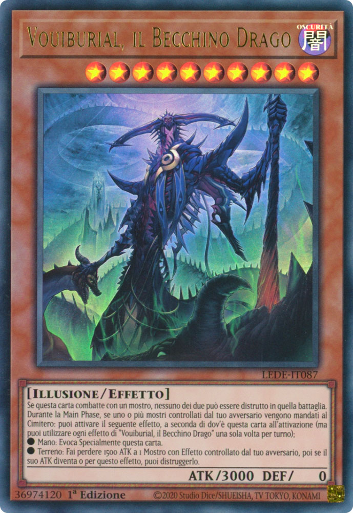 LEDE-IT087 Vouiburial, il Becchino Drago Ultra Rara 1a Edizione (IT) -NEAR MINT-