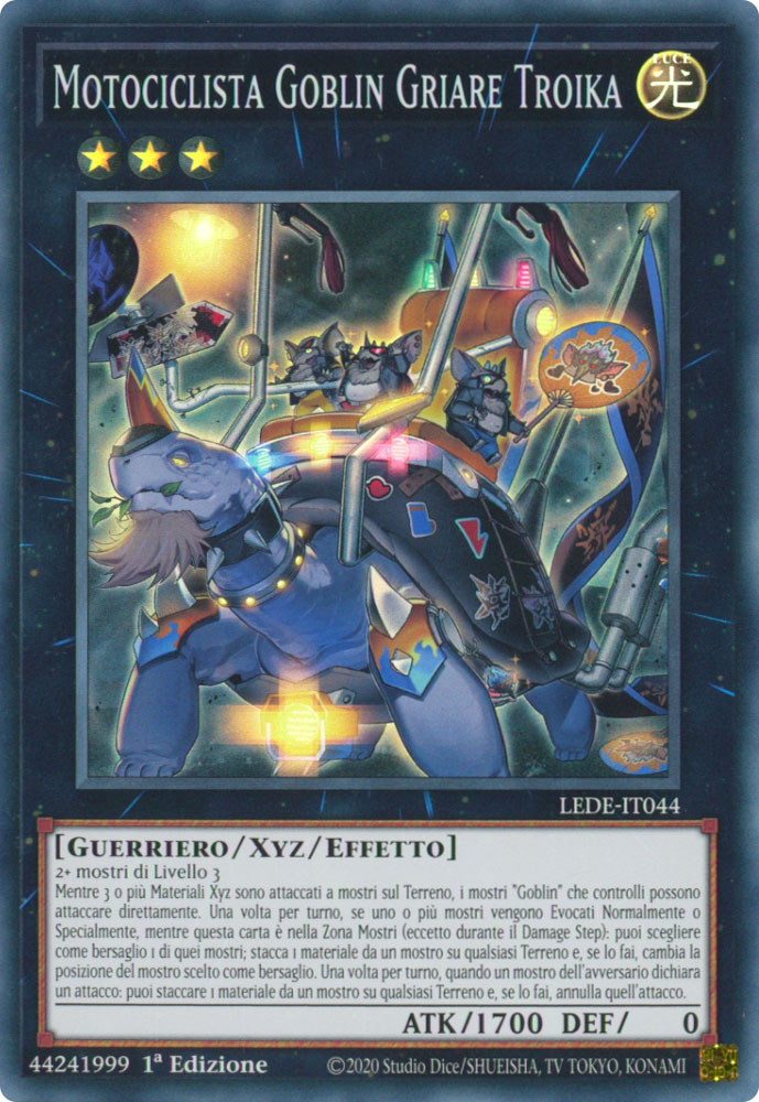 LEDE-IT044 Motociclista Goblin Griare Troika Super Rara 1a Edizione (IT) -NEAR MINT-