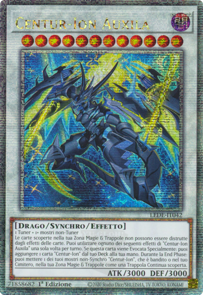 LEDE-IT042 Centur-Ion Auxila Rara Segreta Quarto di Secolo 1a Edizione (IT) -NEAR MINT-