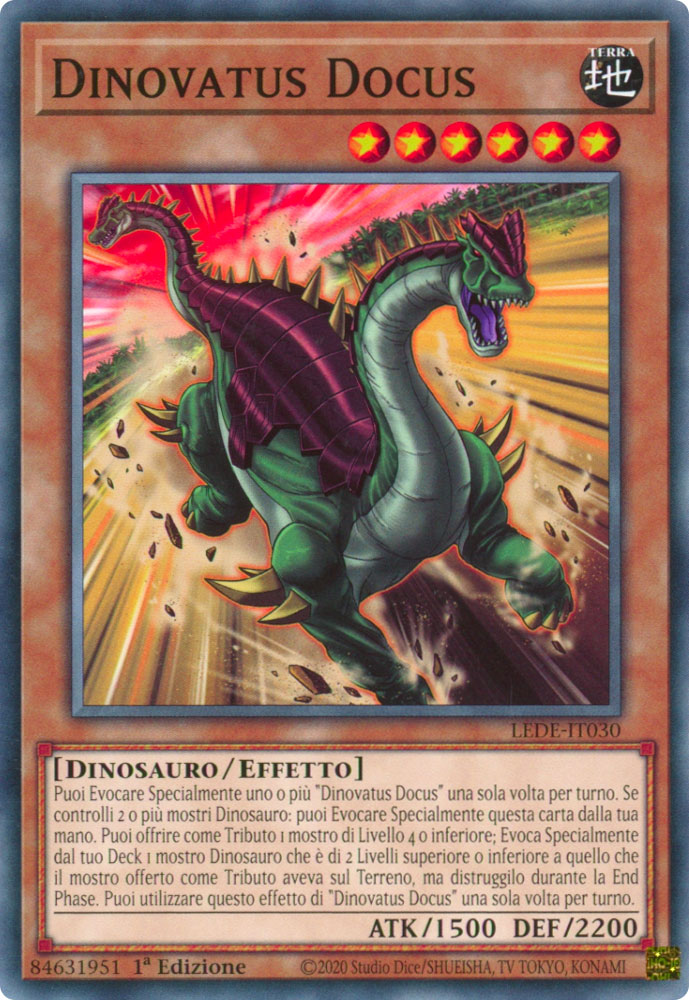 LEDE-IT030 Dinovatus Docus Comune 1a Edizione (IT) -NEAR MINT-