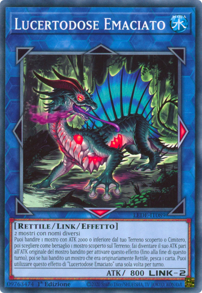 LEDE-IT089 Lucertodose Emaciato Comune 1a Edizione (IT) -NEAR MINT-