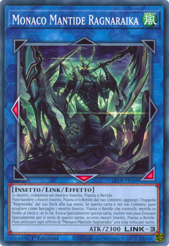 LEDE-IT048 Monaco Mantide Ragnaraika Comune 1a Edizione (IT) -NEAR MINT-