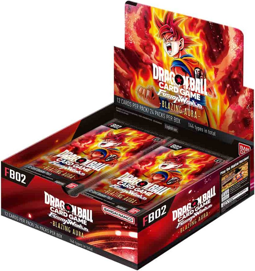FB02 Super Fusion World Blazing Aura display 24 buste (EN)