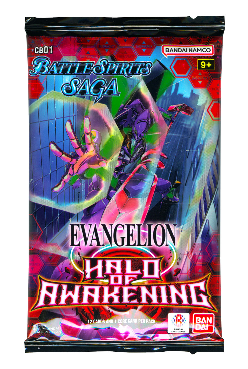 CB01 Evangelion Halo of Awakening busta 12 carte (EN)
