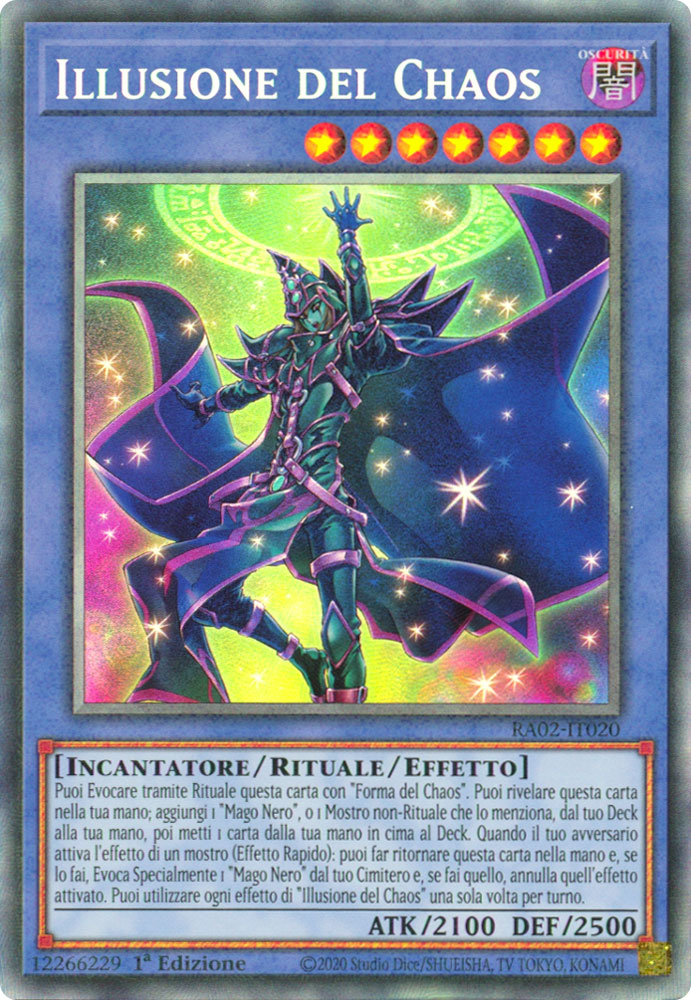 RA02-IT020 Illusione del Chaos Rara Collector 1a Edizione (IT) -NEAR MINT-