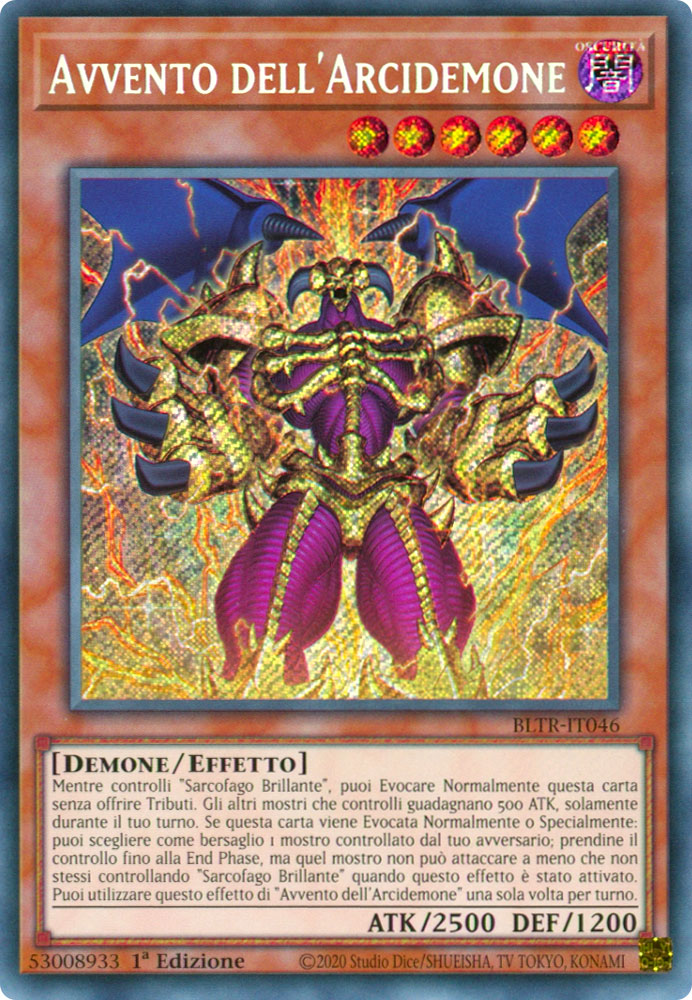 BLTR-IT046 Avvento dell'Arcidemone Rara Segreta 1a Edizione (IT) -NEAR MINT-