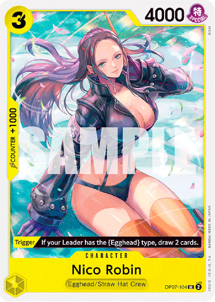 OP07-104 Nico Robin uncommon normal (EN) -NEAR MINT-