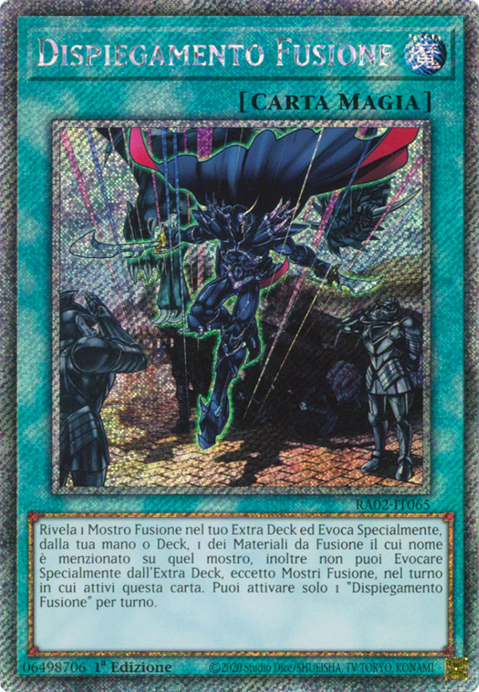 RA02-IT065 Dispiegamento Fusione Platinum Segreta 1a Edizione (IT) -NEAR MINT-